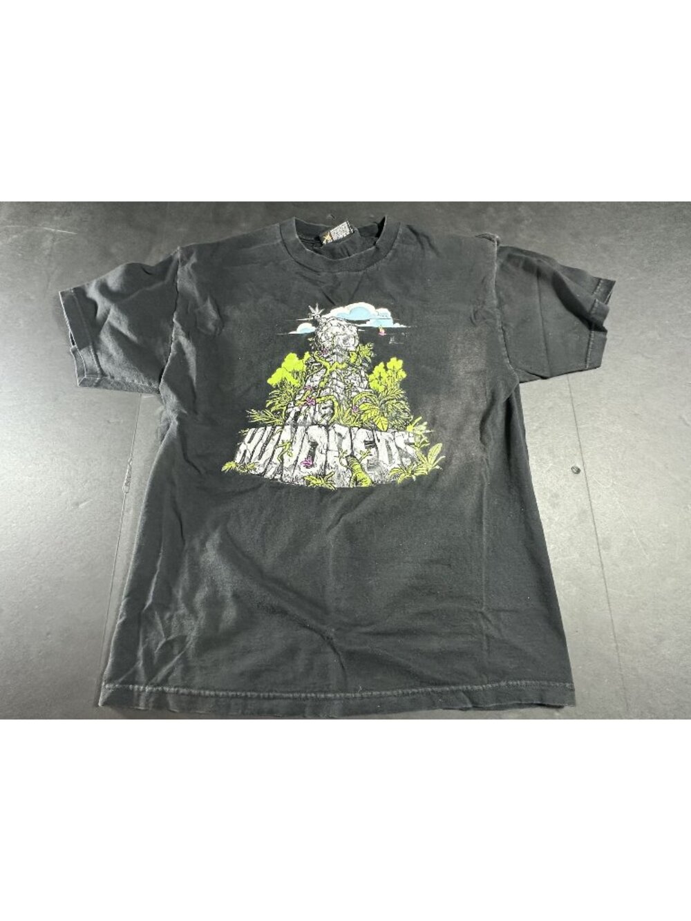 The Hundreds Black Graphic Tee Jungle-Inspired Design Mens Size Large
